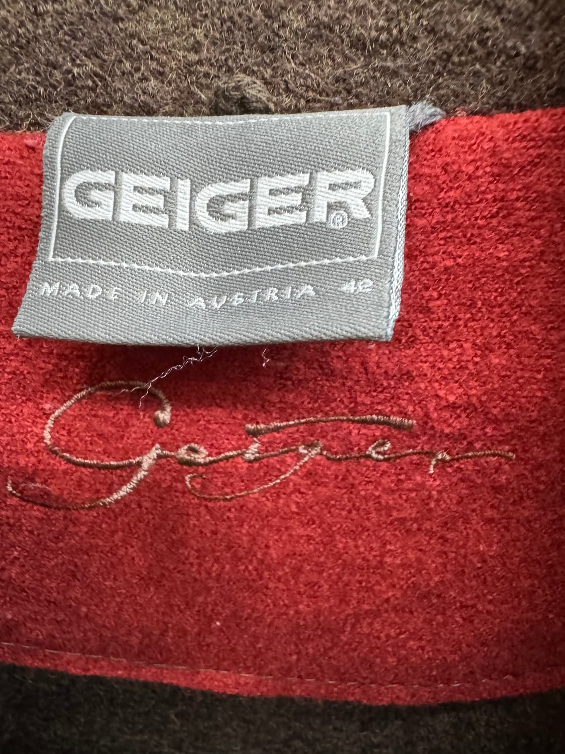 가이거 버진울 애스닉 소매 코트 42(M) 상품이미지6