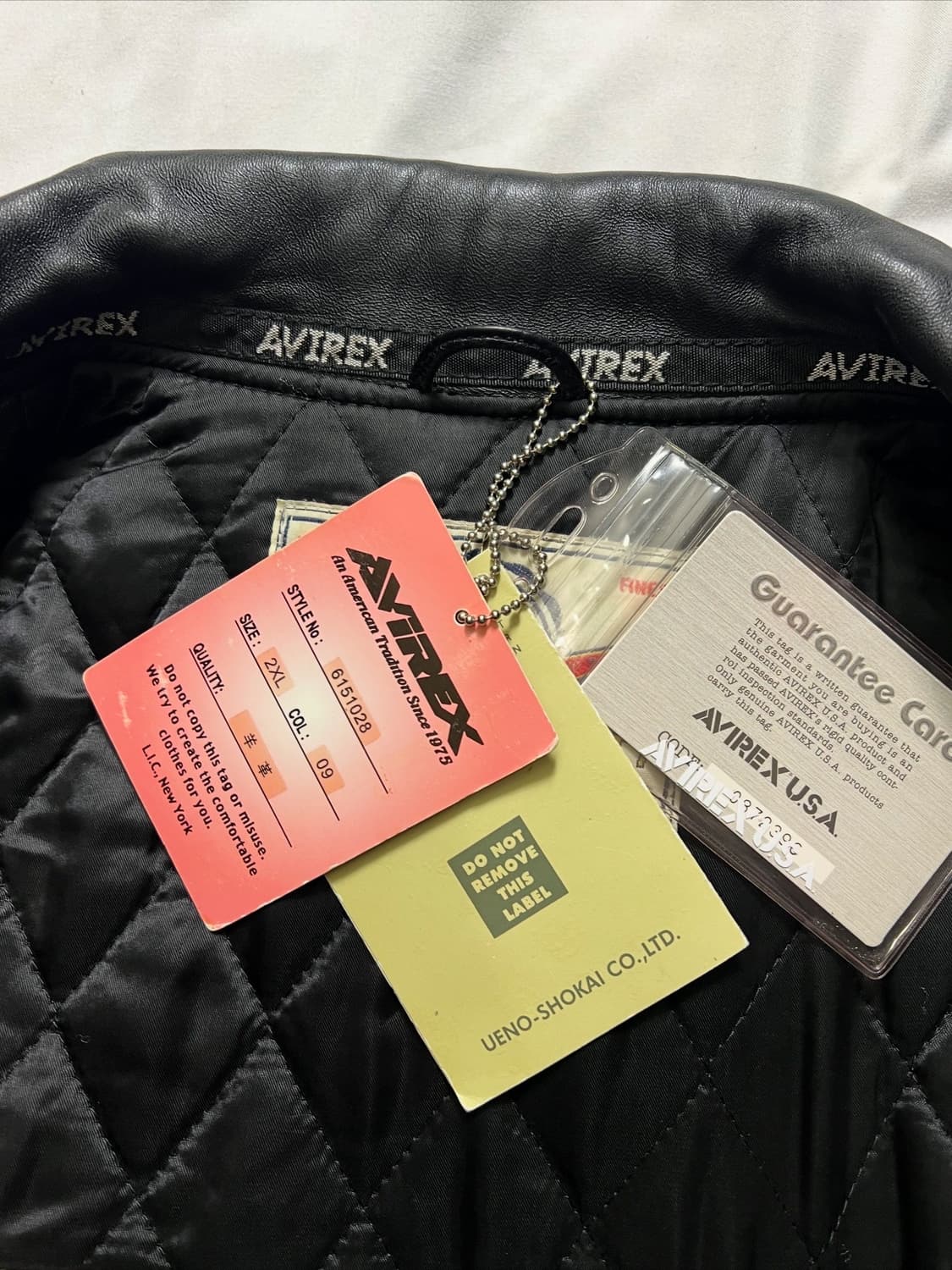 아비렉스 75주년 가죽자켓 상품이미지4