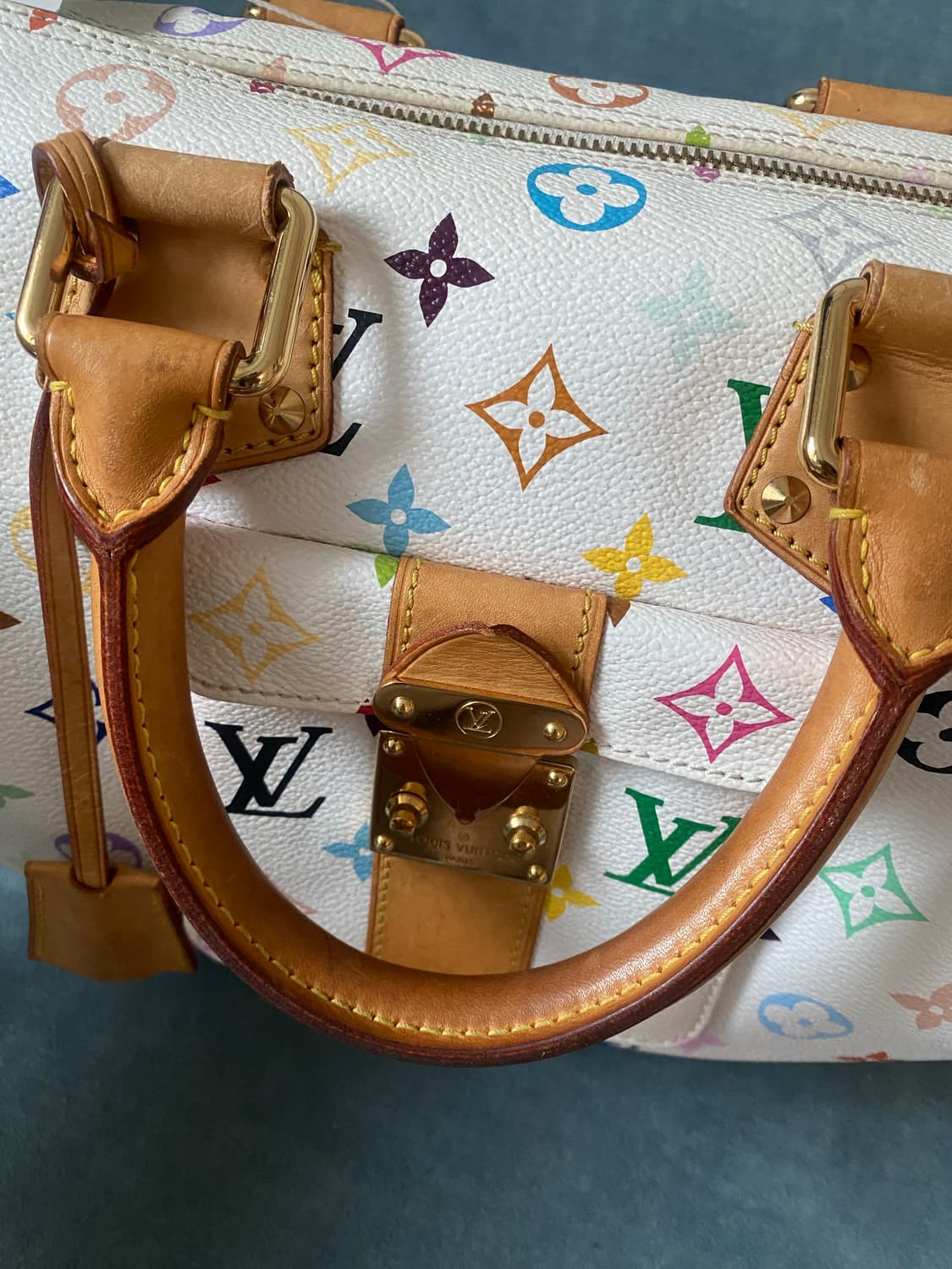 루이비통 모노그램 멀티컬러 스피디 30사이즈 (무라카미 다카시) 상품이미지6