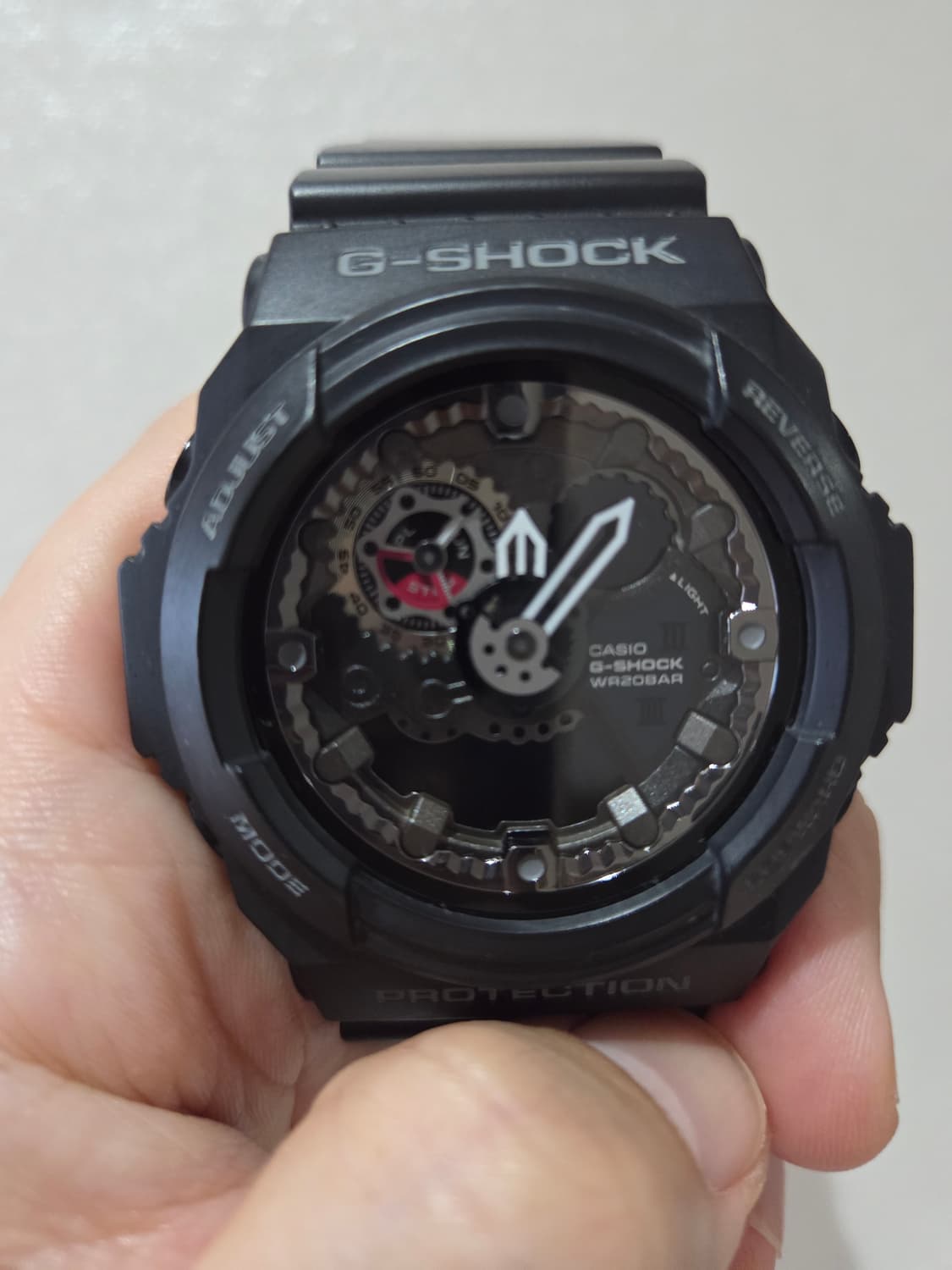[정품] 지샥 GA-300-1A 빅페이스 올블랙 상품이미지1