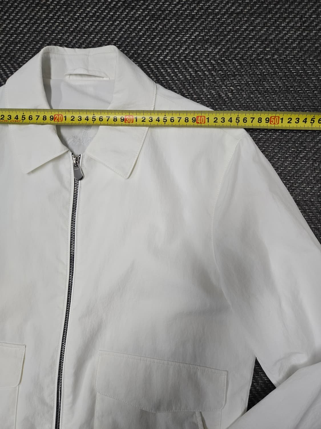 갤럭시 23ss 점퍼 화이트 봄버 자켓 상품이미지5