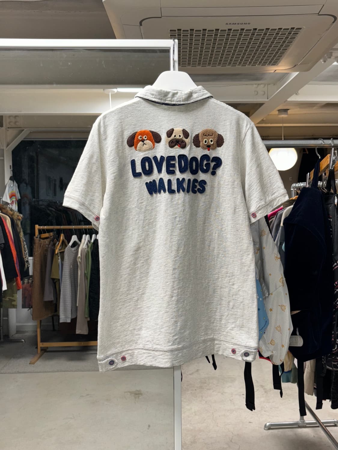 Rough 강아지 폴로셔츠 상품이미지2