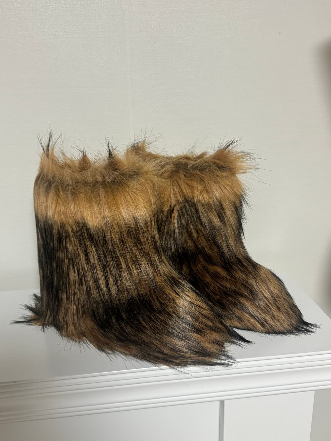 퍼부츠 털부츠 브라운 38size새상품 상품이미지3