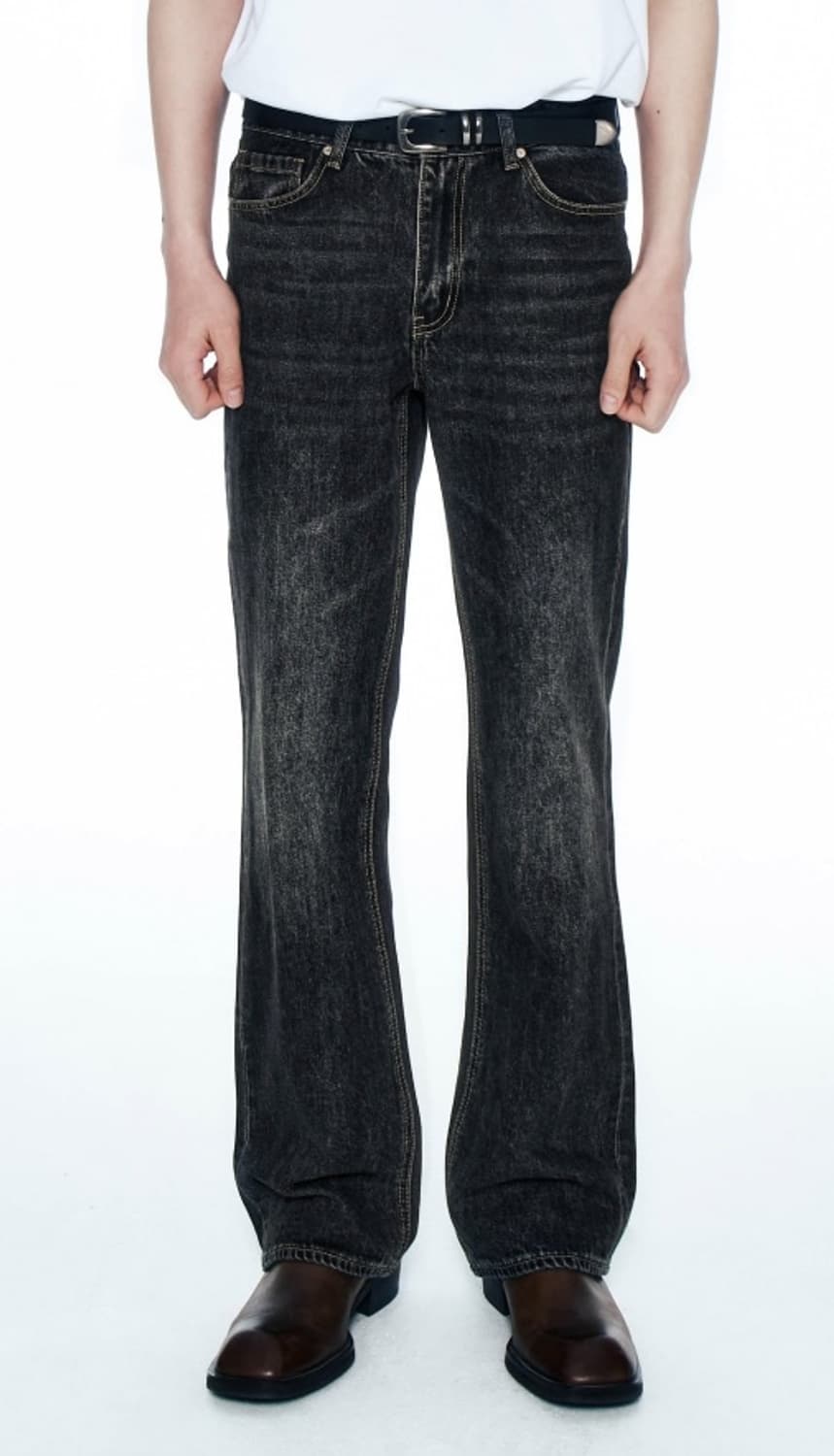 피스워커 블랙워싱 플레어진 상품이미지1