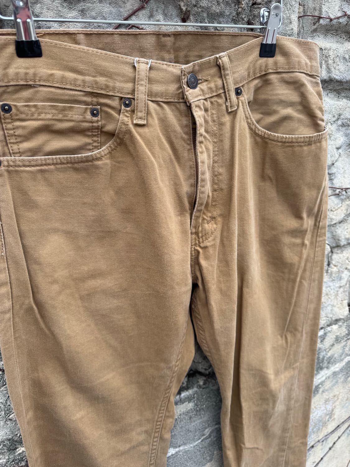 리바이스 505 코튼 팬츠 베이지 34 상품이미지3