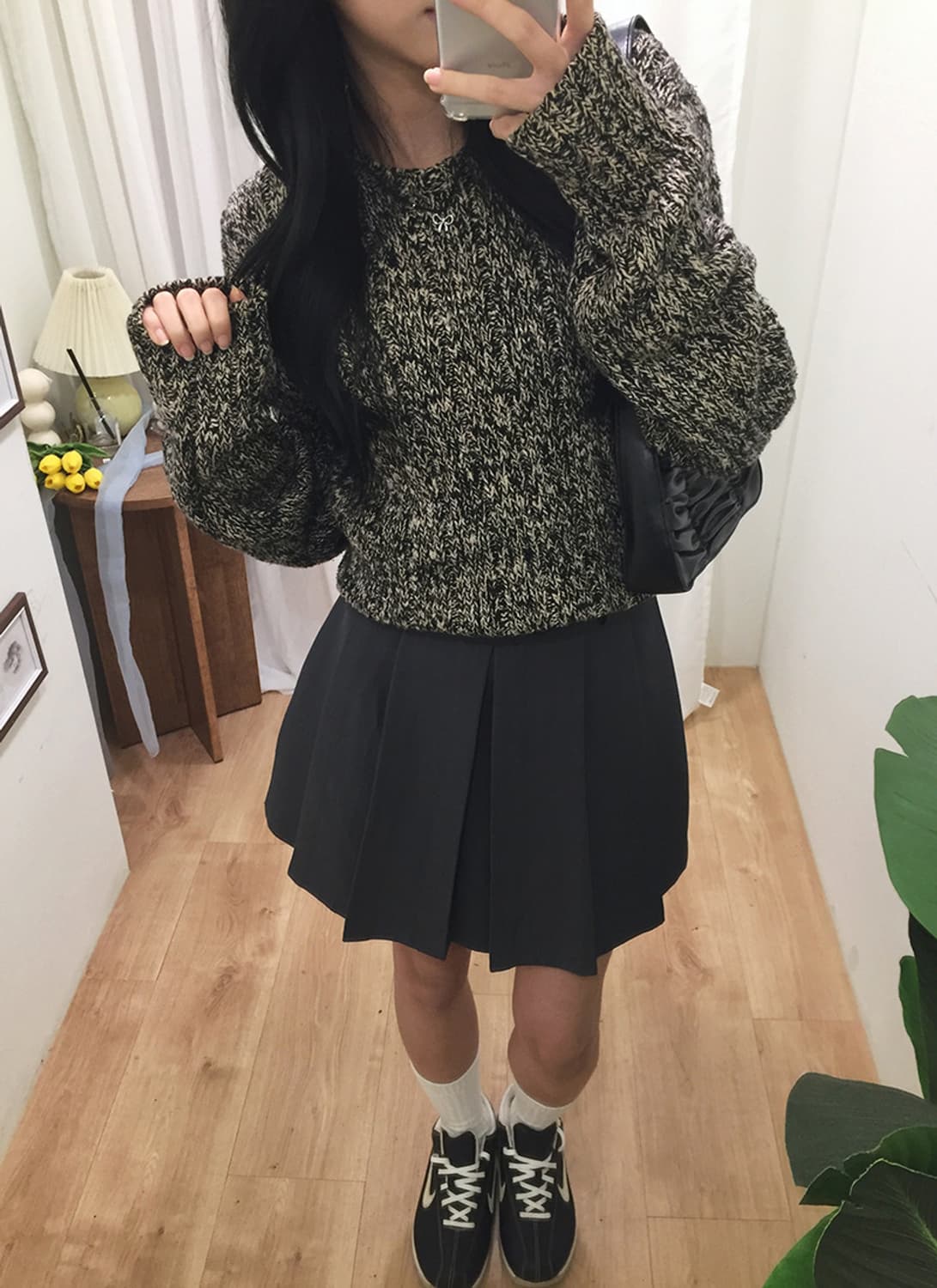 공용 폴로 라운드니트 스웨터 95~100 상품이미지1