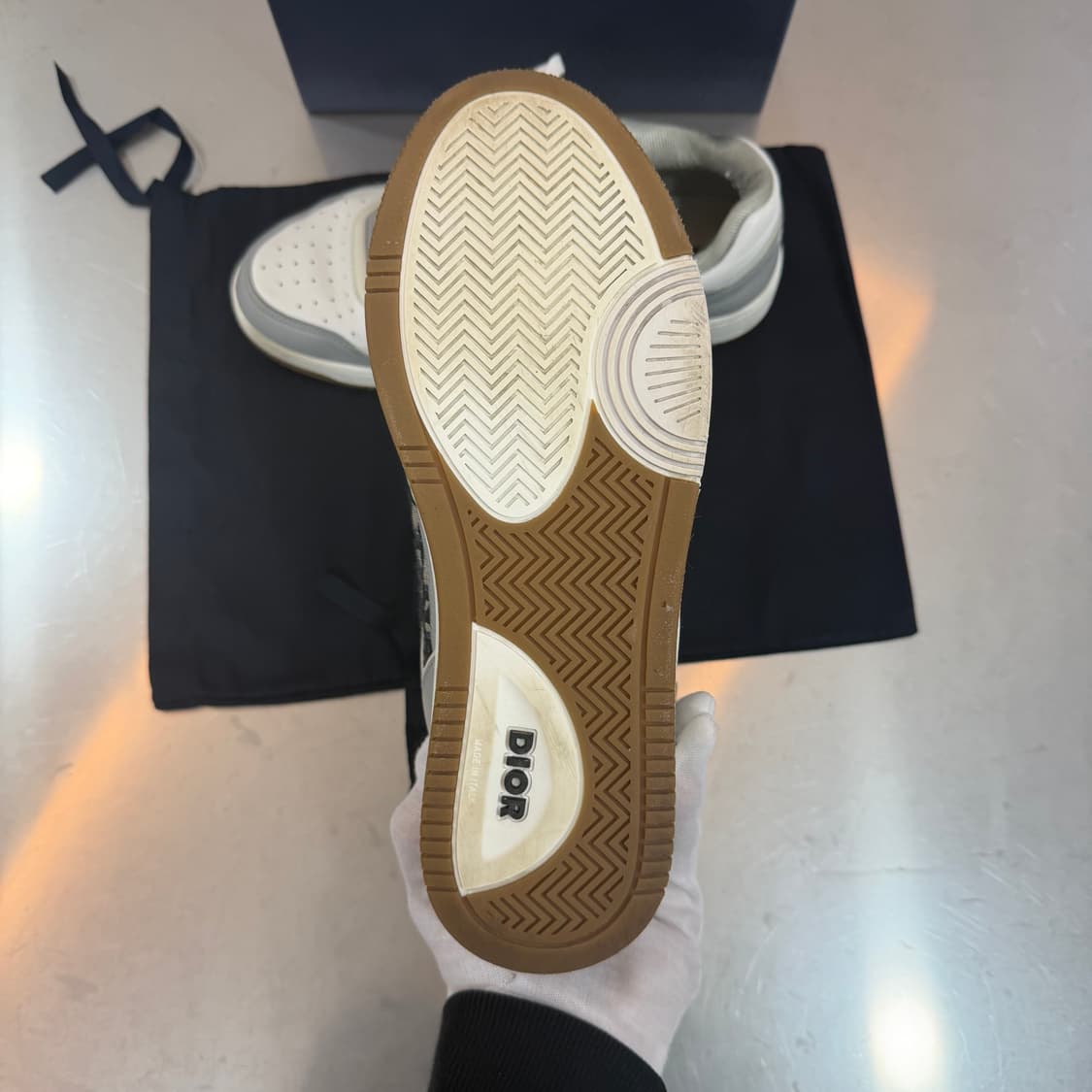 [리오브전포점] 디올 오블리크 B27 로우탑 스니커즈 6.5 상품이미지4