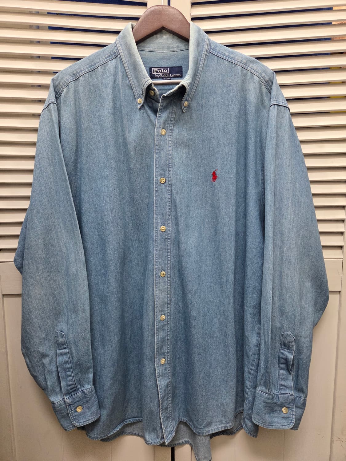 폴로 랄프로렌 90s 데님 셔츠 상품이미지1