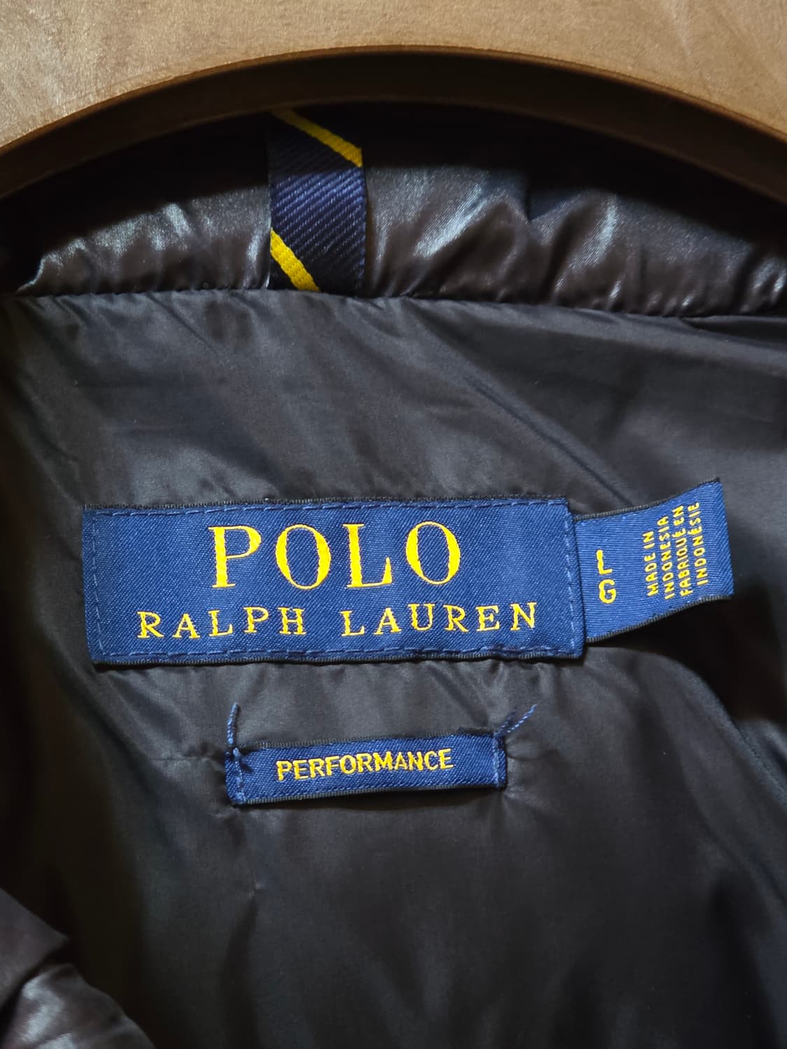폴로 덕다운 패딩조끼 L 상품이미지3