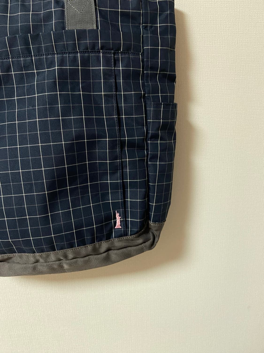 일본 빈티지 체크 이스트보이 숄도백핸드백 상품이미지2