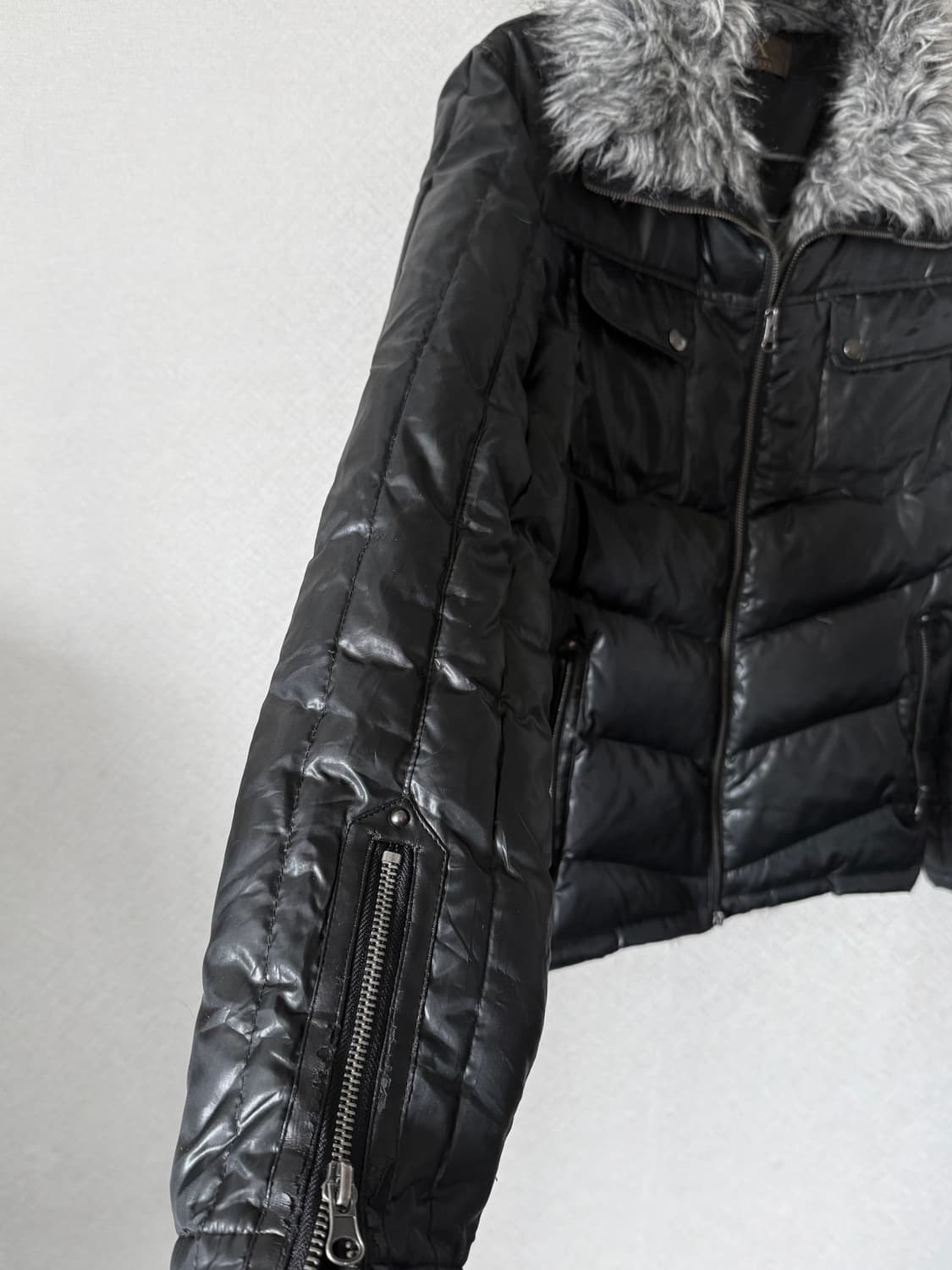 Xfrm faux fur collar two-way down jacket 상품이미지4