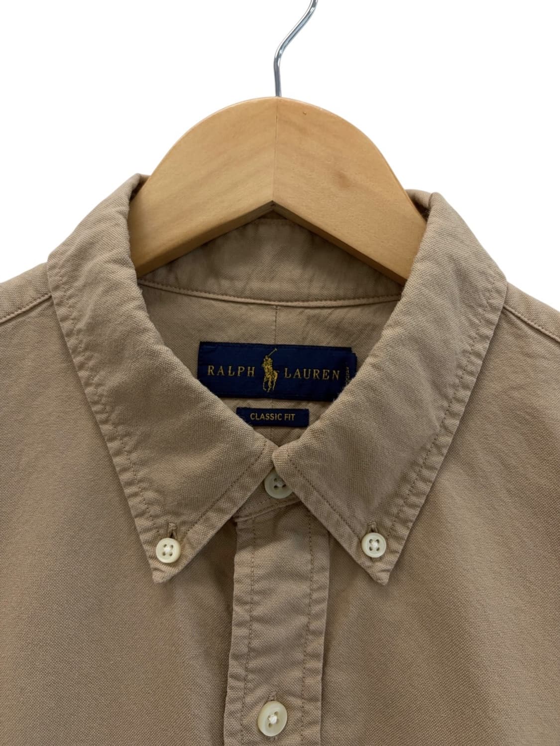 폴로 클래식핏 옥스포드 셔츠 베이지 (L) 상품이미지3