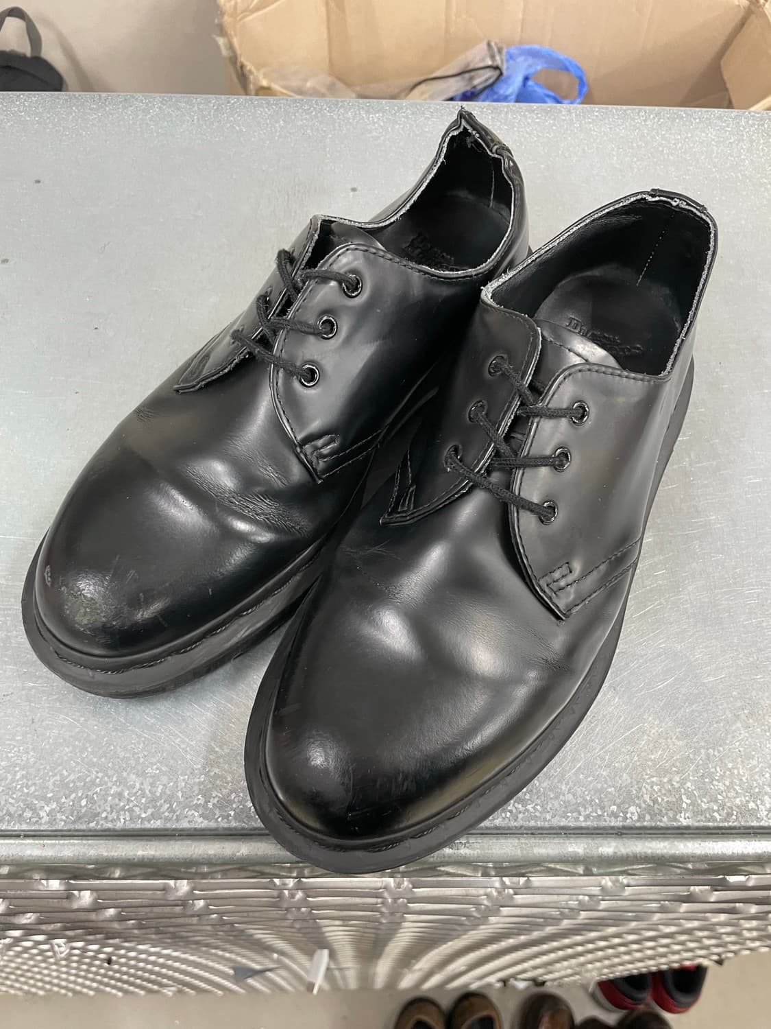 닥터마틴 1461 모노 블랙 uk6 상품이미지2