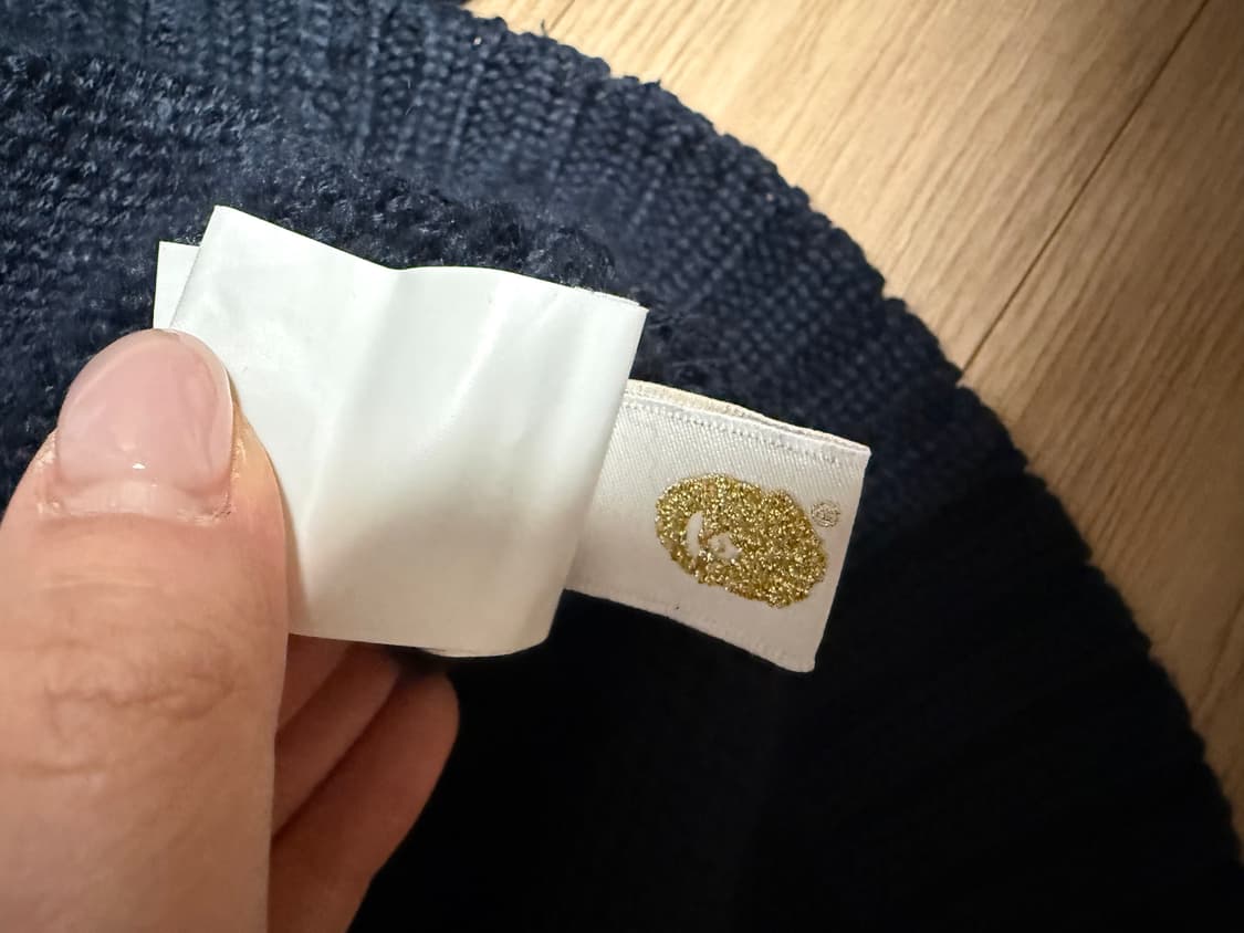 베이프 성조기 빅사루 니트 상품이미지8