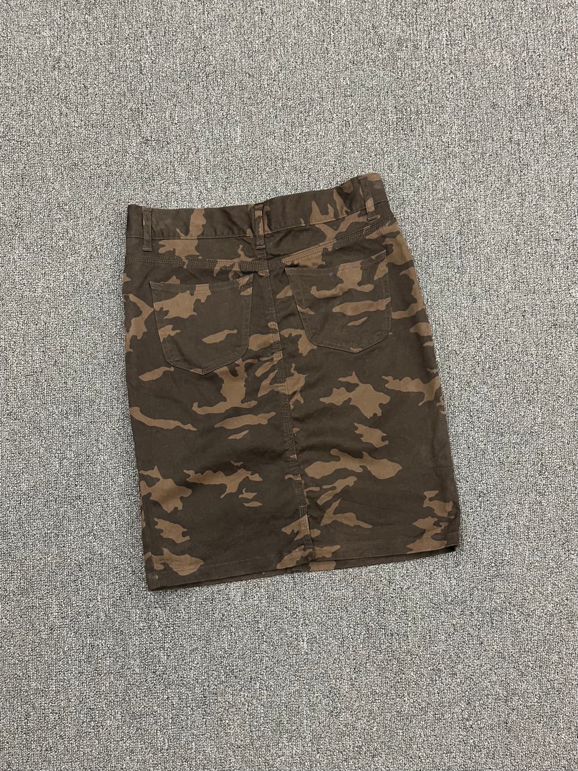 M)Japanese vintage 카모 트임 미니 스커트 상품이미지3