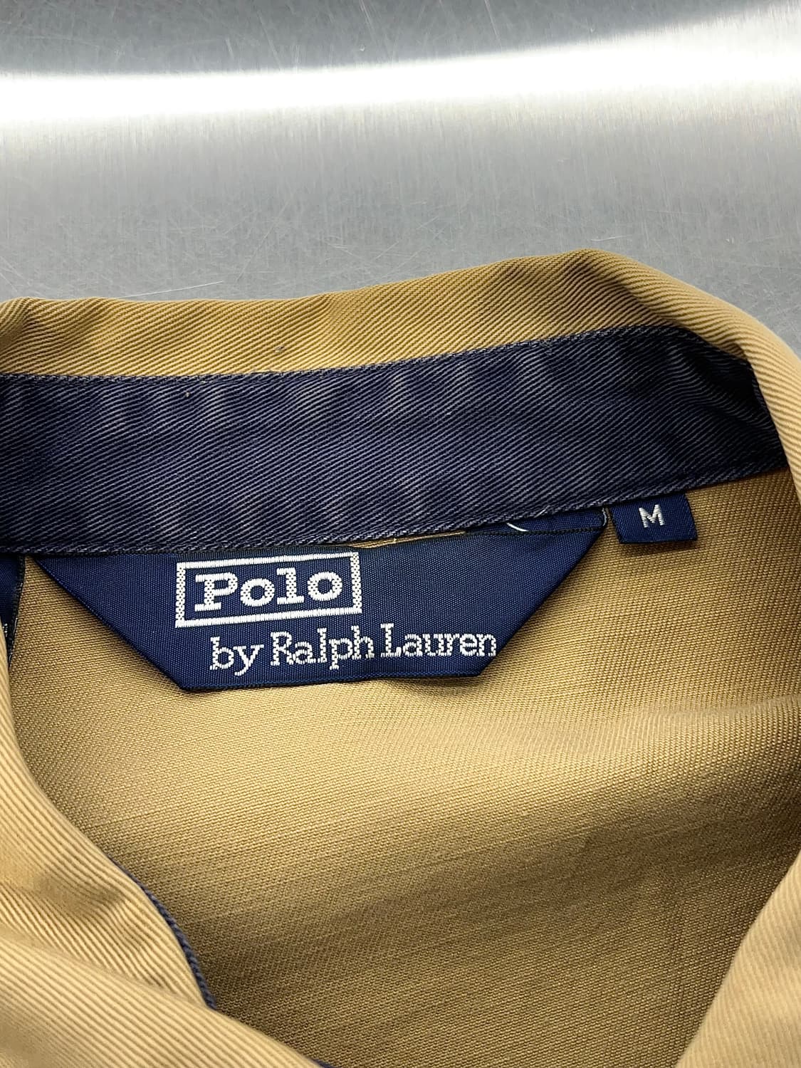 폴로 랄프로렌 라이트 브라운 코튼 쉘 스냅 버튼 스윙톱 자켓 상품이미지7