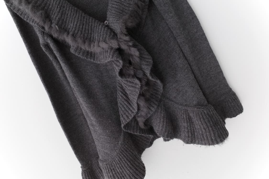 fur frill cardigun 상품이미지3