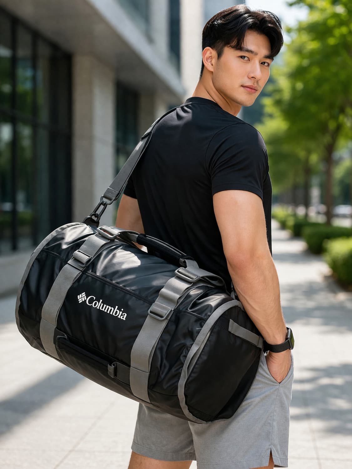 Columbia 콜롬비아 로드 하울러 3way 더플백 대용량 여행 헬스 상품이미지1