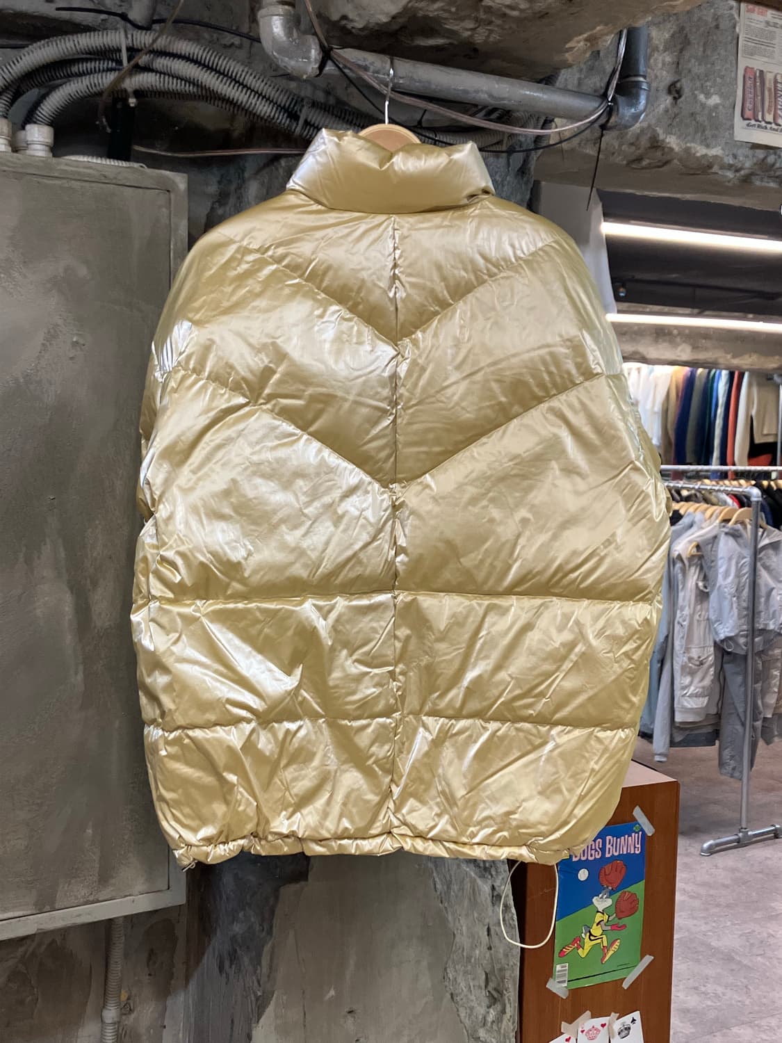 이미스 리버시블 패딩 골드 옐로우 M   #csz2023 상품이미지2
