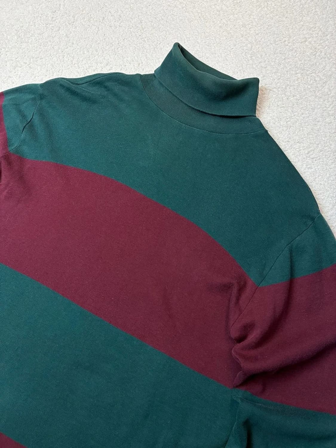 폴로 랄프로렌 80's 스트라이프 배색 폴라 롱슬리브 PN6132 상품이미지5