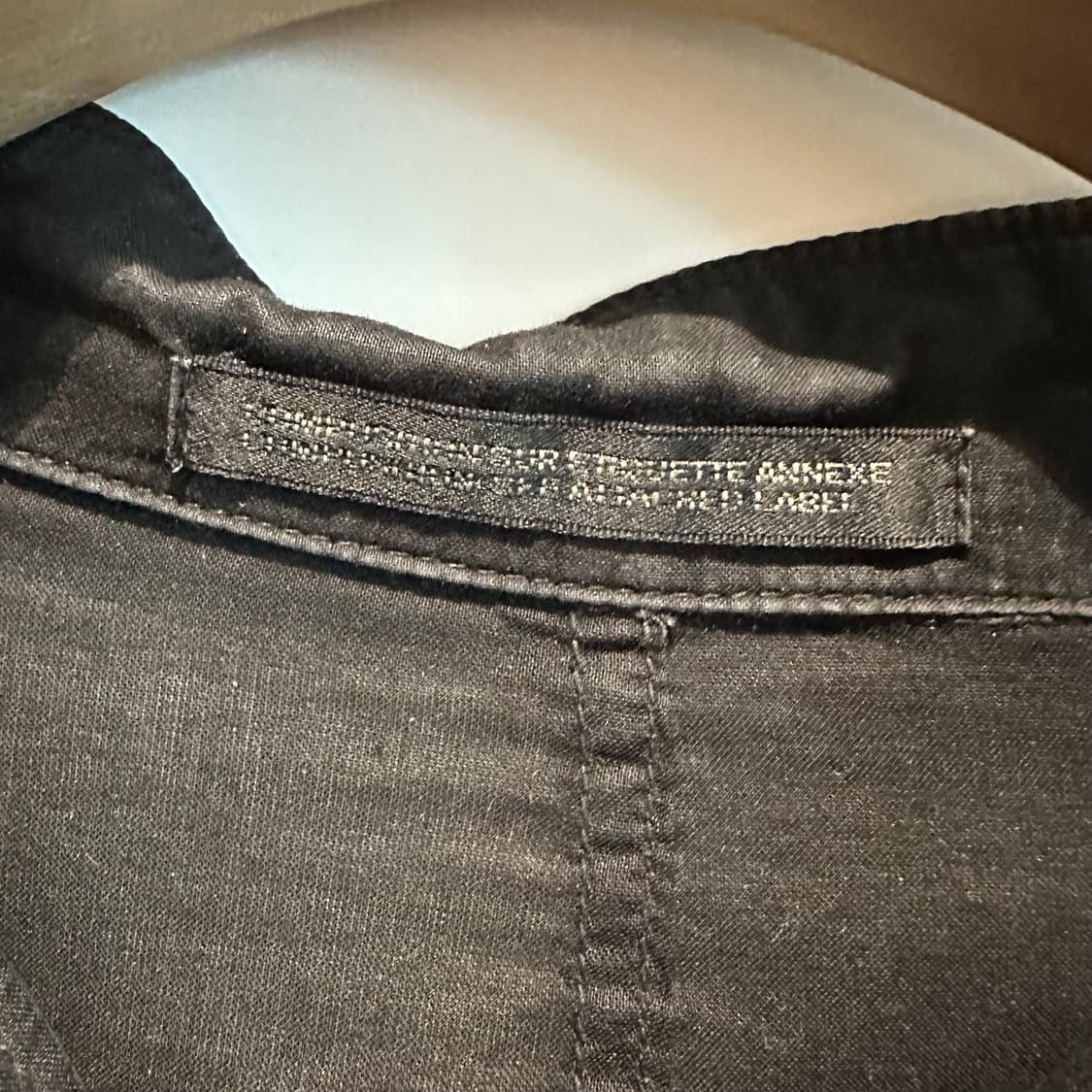 요지야마모토 뿌르옴므 스카프 텐셀 코트 상품이미지7