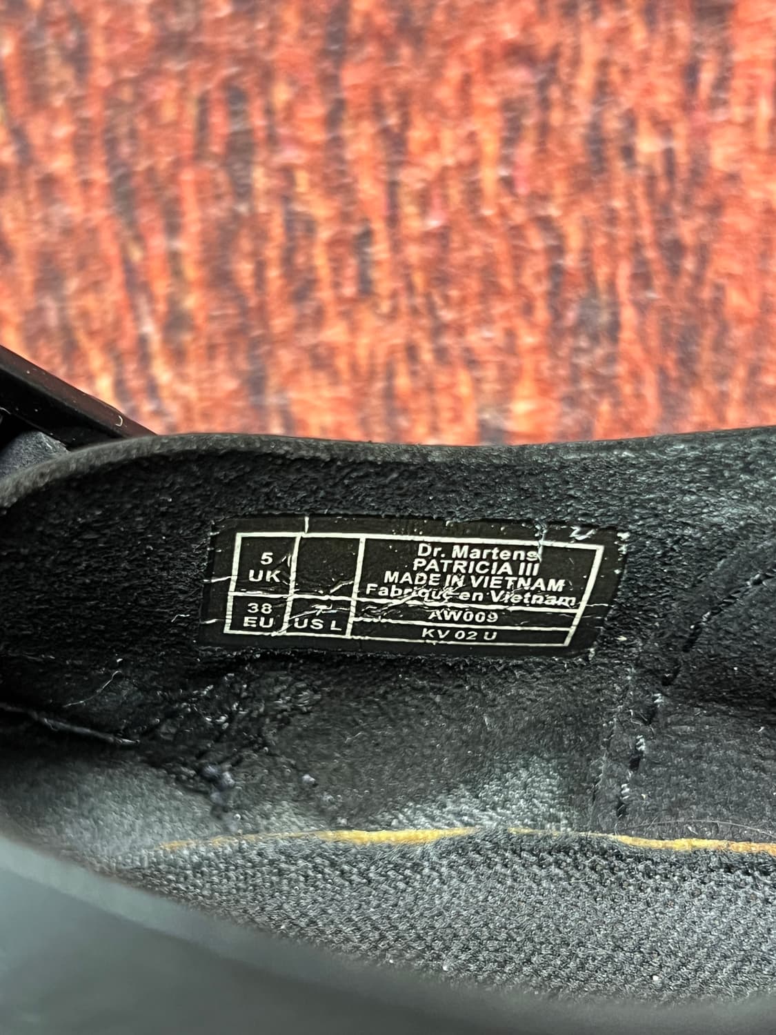 [240] 닥터마틴 패트리샤 3 블랙 상품이미지6