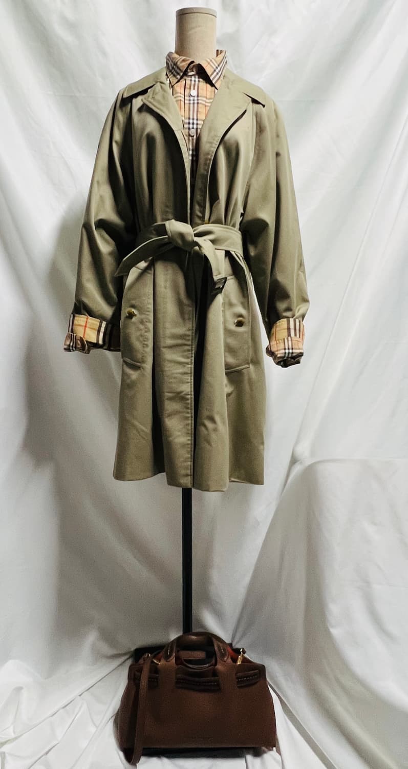 빈티지 버버리 코트 상품이미지2