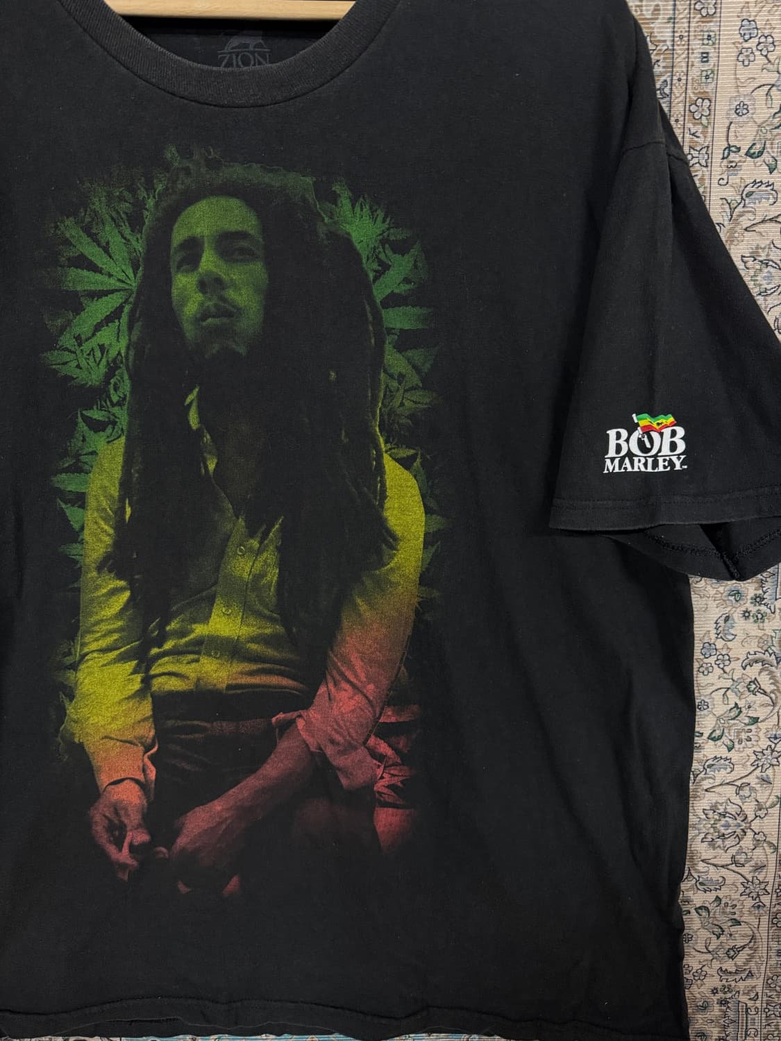 ZION 밥말리 프린팅 티셔츠1608 상품이미지3
