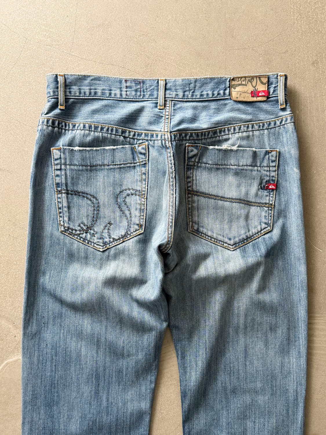 Vintage Quiksilver Washing Denim Pants 상품이미지5