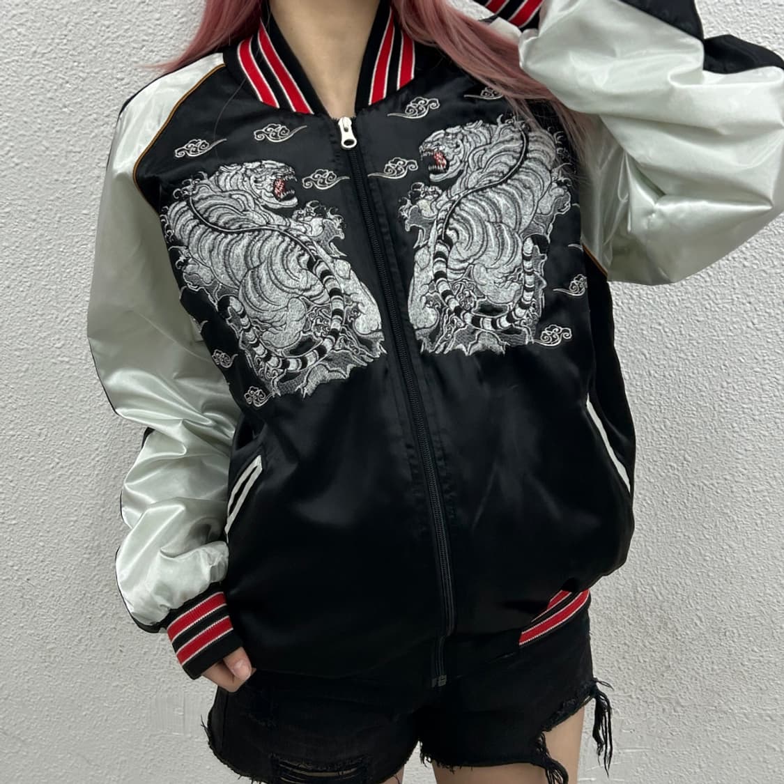 SUGOI japan made 타이거 타투 스카쟌 XL ( 최상급 상품이미지2