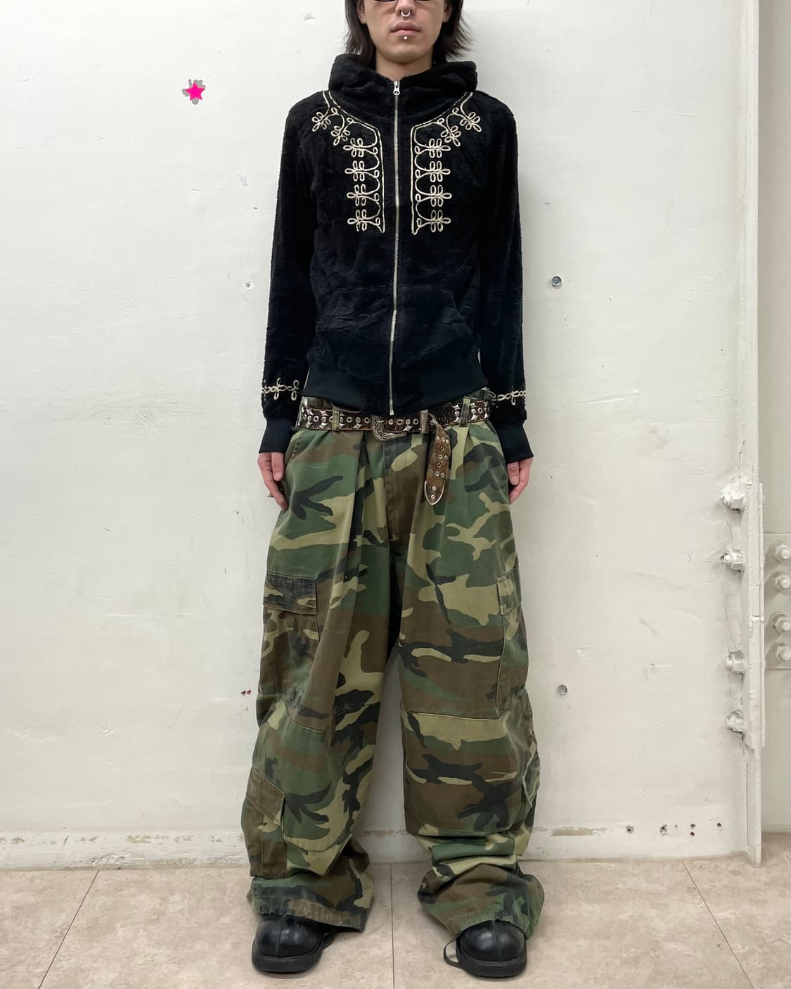 Napoloreon Detail Fur Hooded Zip-Up 상품이미지4