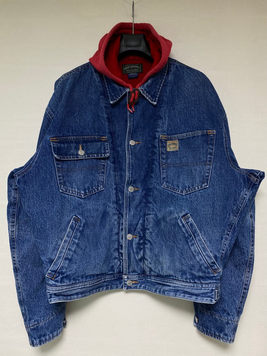 1988년 POLO COUNTRY RALPH LAUREN 데님자켓 OG 상품이미지2