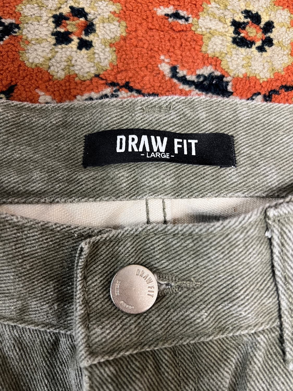 [L] DRAW FIT 드로우핏 브라운 카고팬츠 상품이미지3