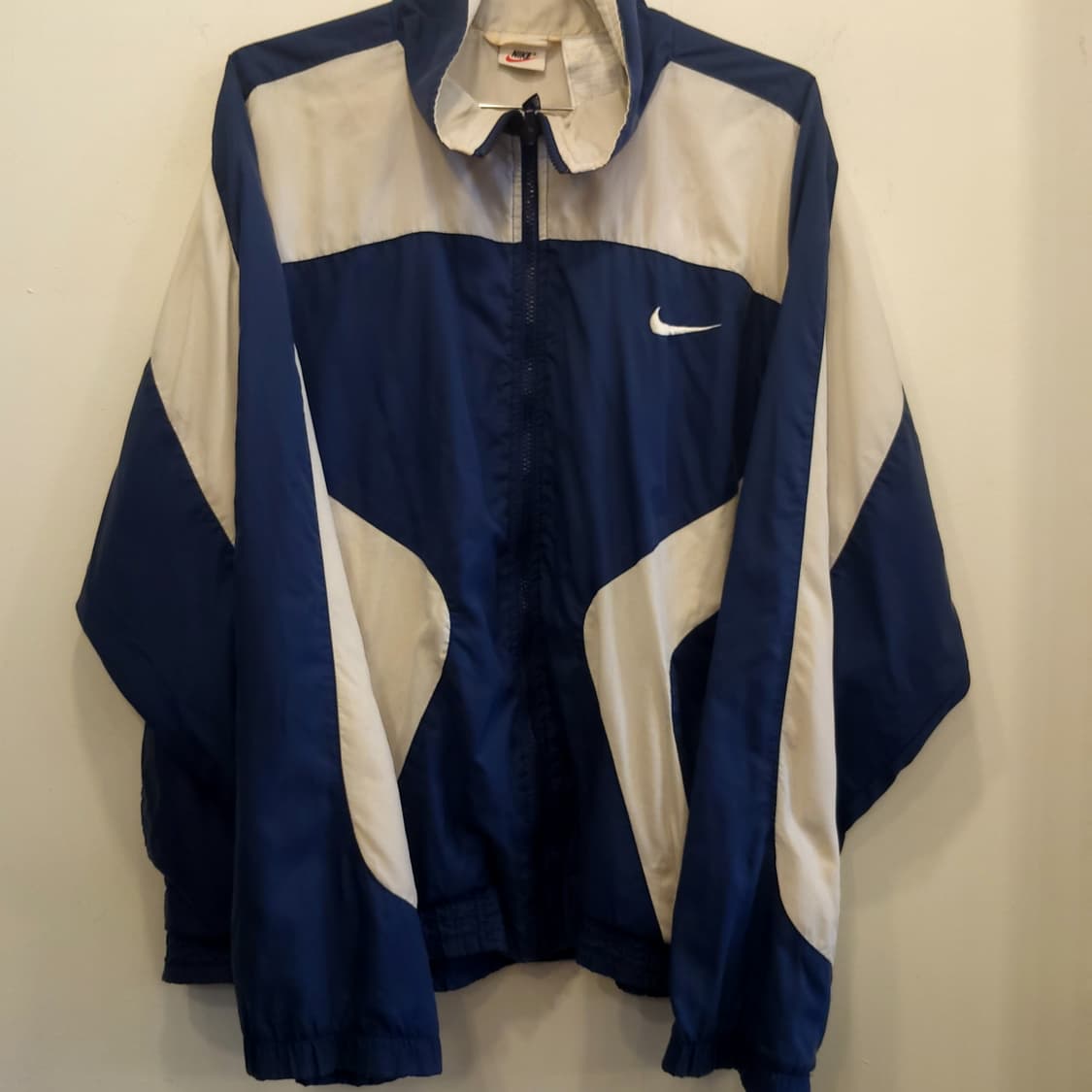 나이키 올드 스쿨 배색 오버 핏 바람막이 상품이미지2