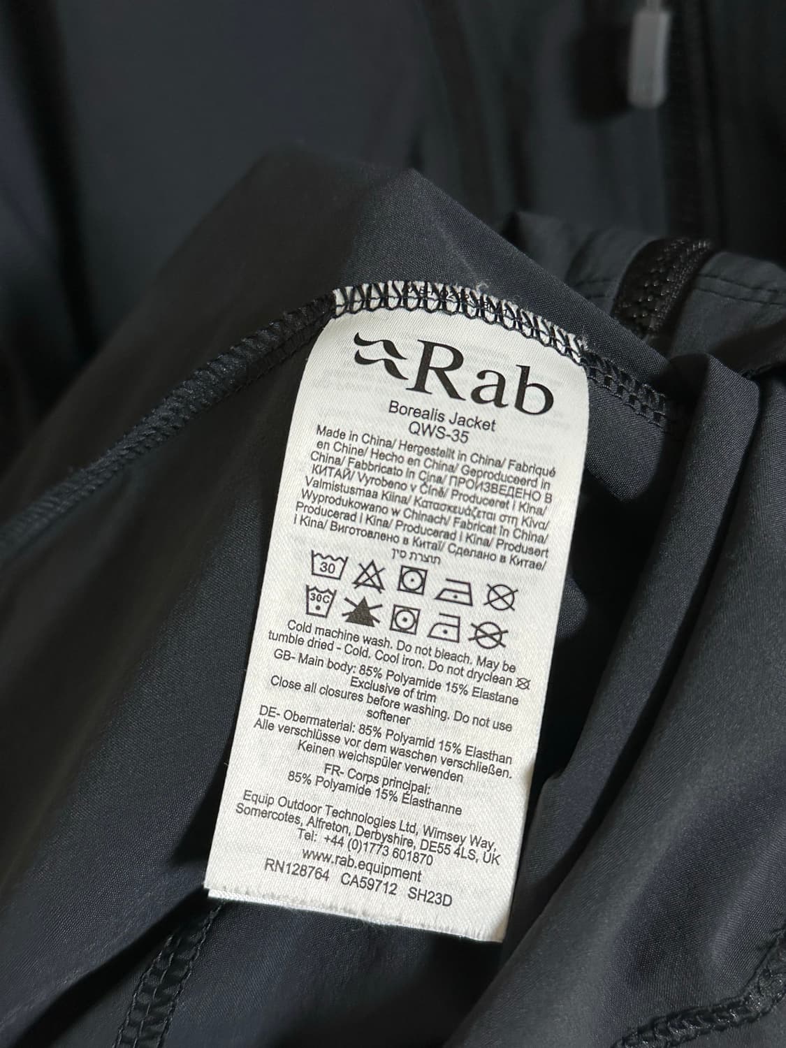 Rab 랩 소프트쉘 자켓  상품이미지4