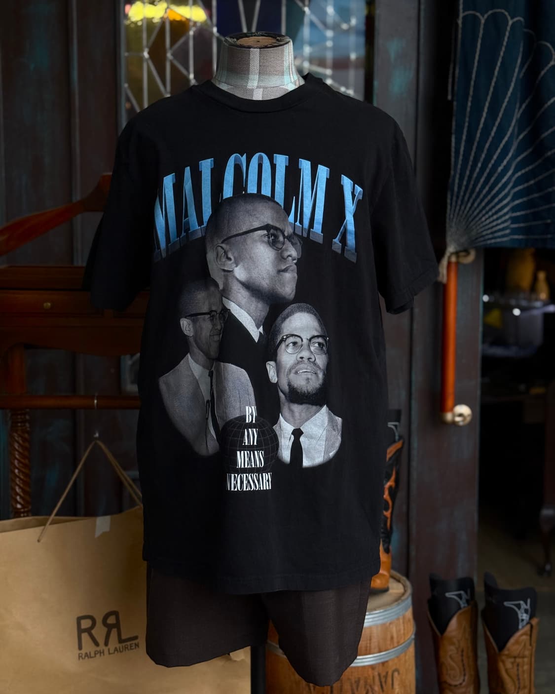 말콤X x 슈 팰리스 말콤X 그래픽 티셔츠 2XL 상품이미지6