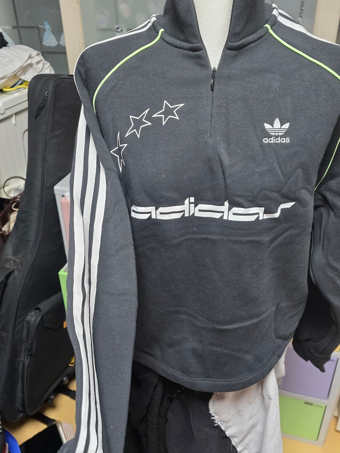 아디다스(퍼포먼스) 하프집 스웨트 셔츠 상품이미지2