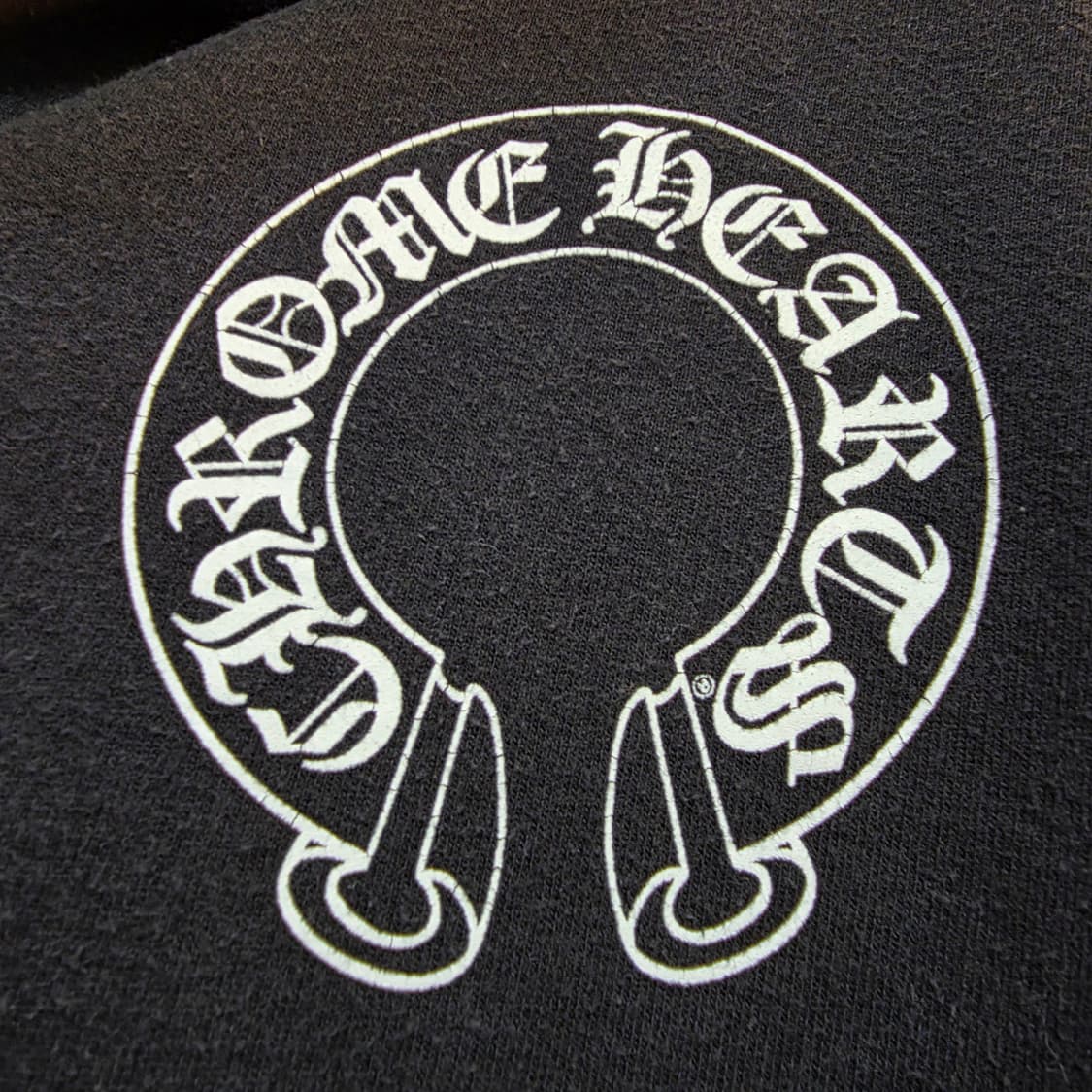 {클로젯}[M]크롬하츠 홀스슈 플로랄 헤비웨이트 후드집업 자켓 상품이미지5