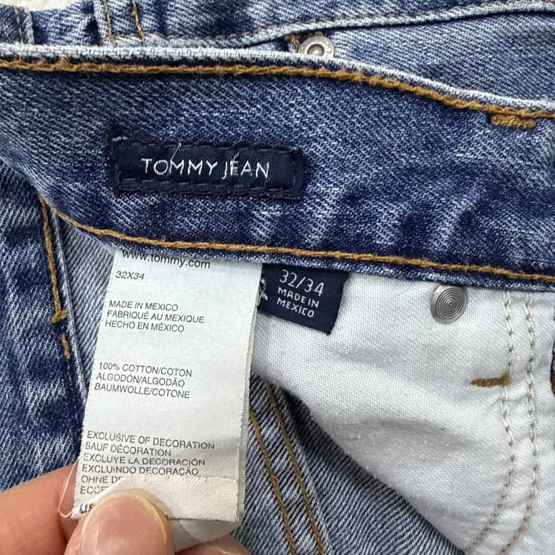 32/34 타미힐피거 데님팬츠 0331T 상품이미지4