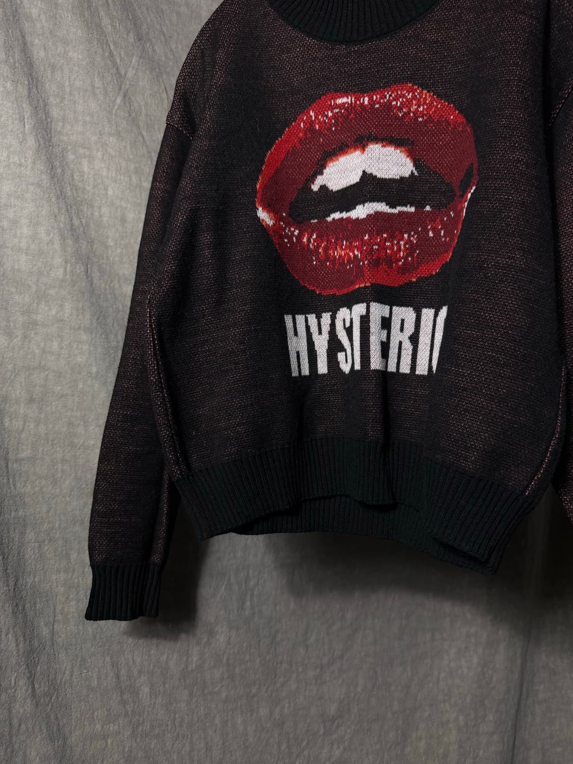 HYSTERIC GLAMOUR Lips Turtle Neck Knit 상품이미지3