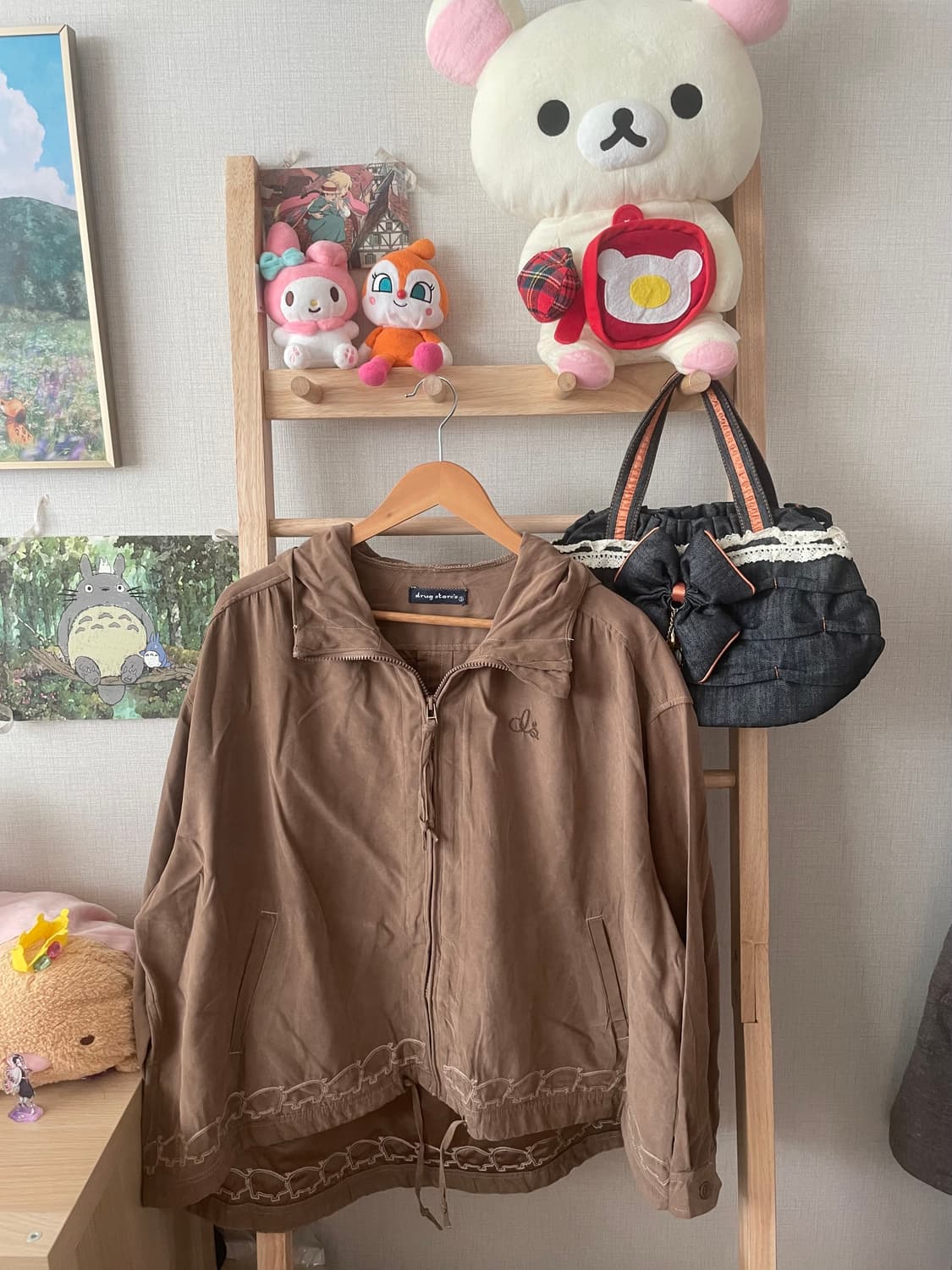 모리걸 빈티지 드럭스토어 DRUG STORE’S 야상자켓 🤎🐷 상품이미지1