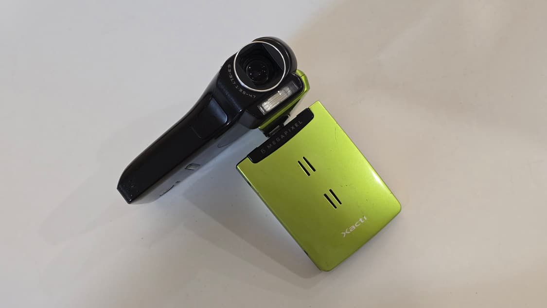 빈티지 카메라 디카 캠코더 산요 작티 DMX-CG65 / 작례 있음 상품이미지1