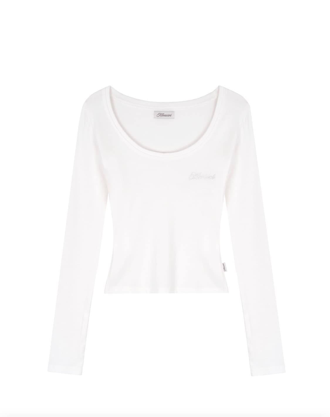 (새상품) 클리시어 베이직 로고 탑 basic top 상품이미지4