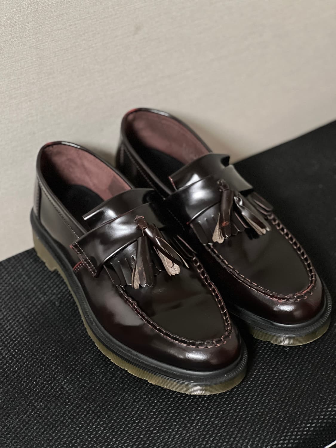 닥터마틴 아드리안 로퍼 체리레드 270,uk8 상품이미지6