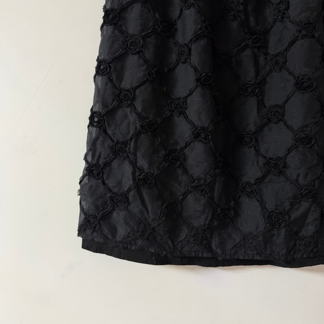 새상품 여자 코사지 미디스커트 상품이미지2