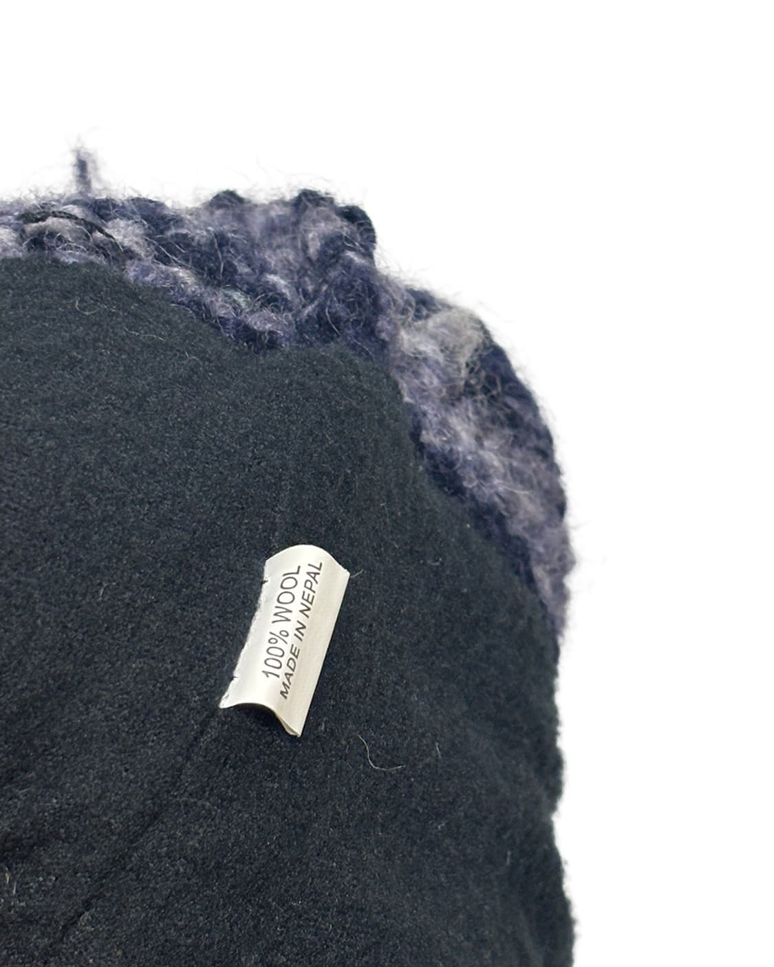 네팔 네이비 보카시 이어플랩 비니 상품이미지5