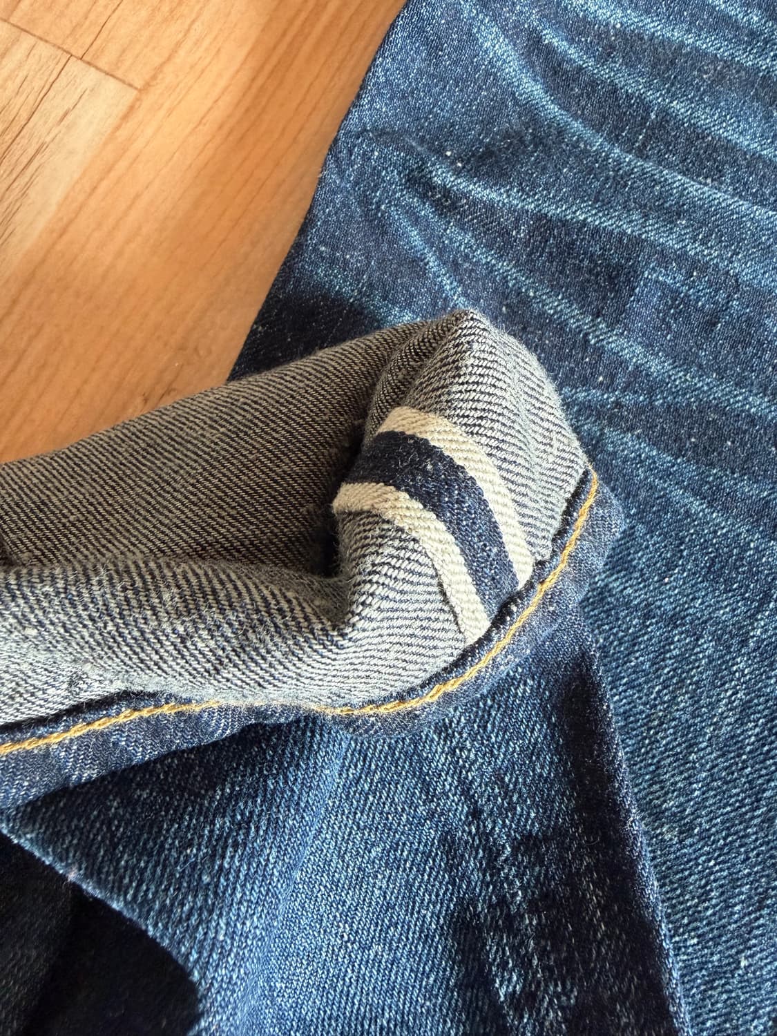 RRL 더블알엘 슬림핏 리지크레스트 셀비지 진 32 / 32 상품이미지4