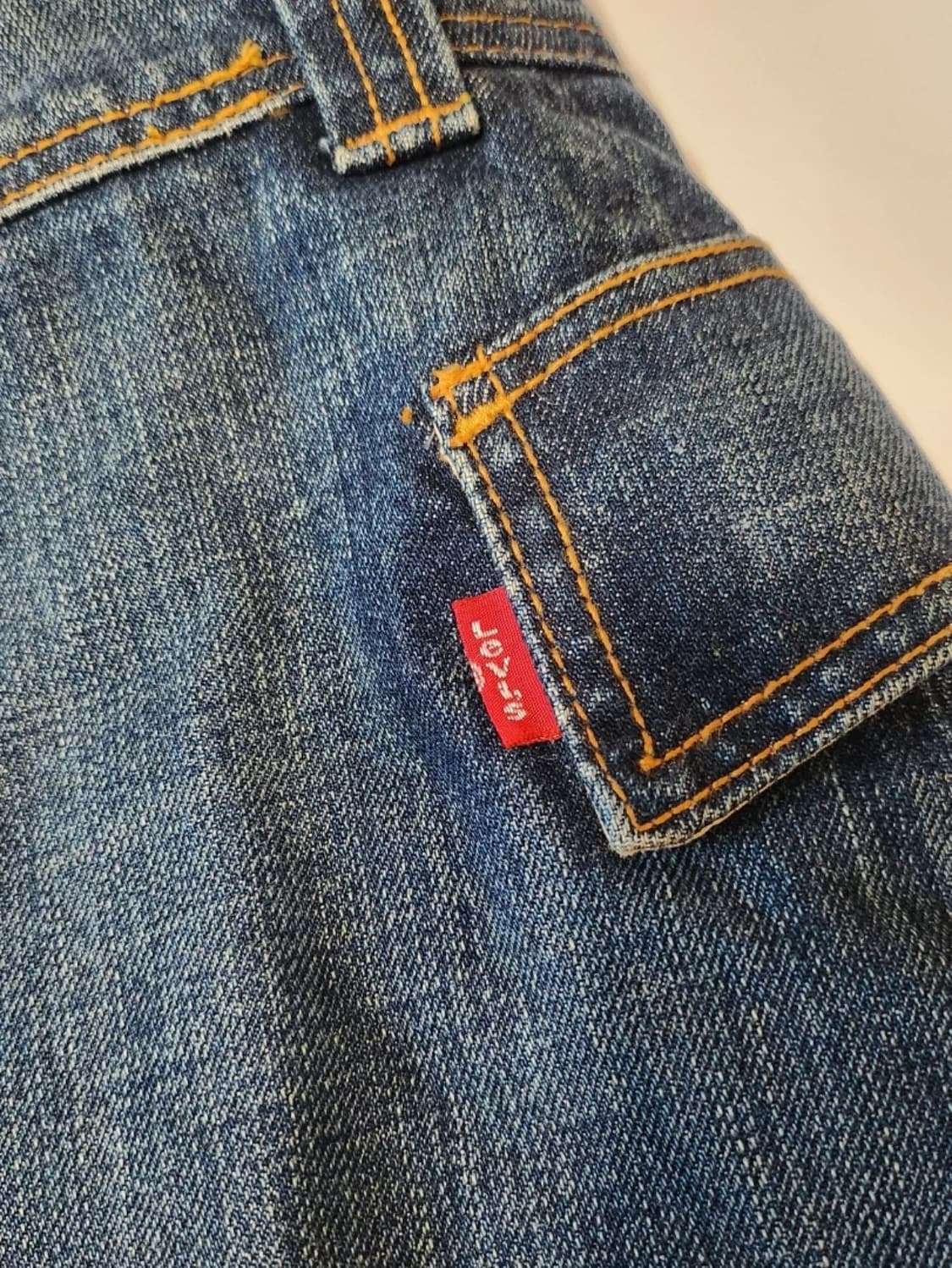리바이스 정품 데님 스커트  상품이미지2