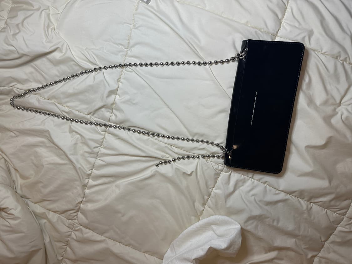 MM6 Maison Margiela 체인 크로스바디 백 / 블랙 상품이미지6