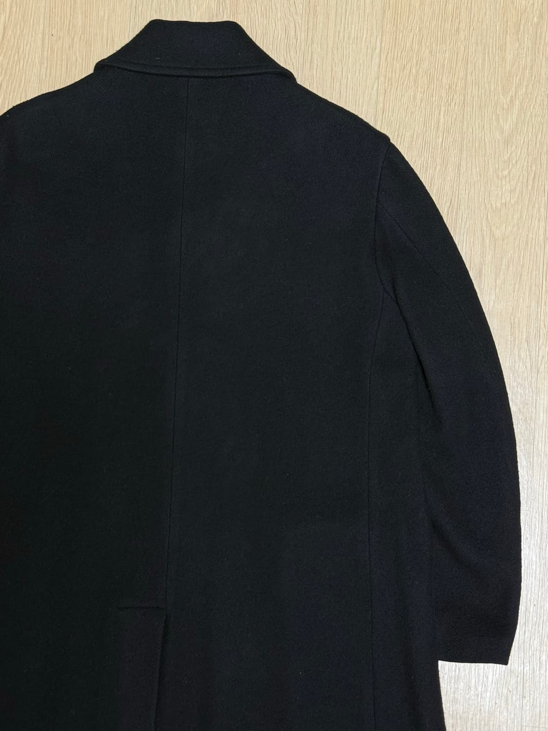 요지 야마모토 느와르 싱글 울 코트 상품이미지6